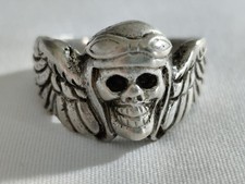 Anello pilota argento usato  Massa di Somma