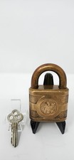Vintage brass padlock for sale  Albany