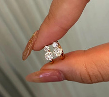 Round cut moissanite for sale  UXBRIDGE