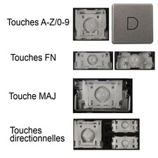 Touche clavier pavilion d'occasion  Plougastel-Daoulas
