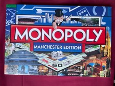 Monopoly manchester edition for sale  HIGH PEAK