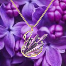 Collier pendentif cygne d'occasion  Briare