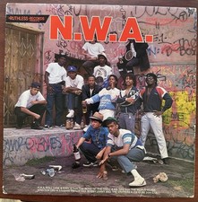 1987 EP NWA Ice Cube Eazy E Dr. Dre 8-Ball Dope Man Ruthless MRC 1034 Gangsta comprar usado  Enviando para Brazil