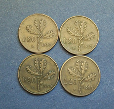Lire monete 1957 usato  Grugliasco