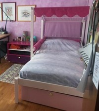Letto vibel legno usato  Palazzolo sull'Oglio