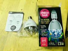 Led disco rotating for sale  BENFLEET