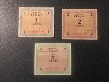 Lotto banconote occupazione usato  Italia