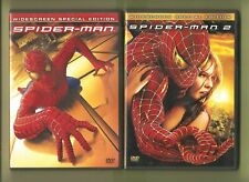 SPIDER-MAN 2002 & SPIDER-MAN 2 2004 Columbia Tristar Home Video (2) 2 discs DVDs comprar usado  Enviando para Brazil