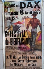Affiche toros dax d'occasion  Penne-d'Agenais