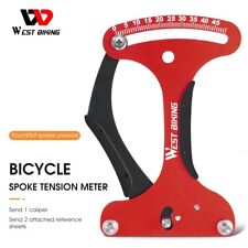 Medidor de tensão de raio WEST BIKING ferramenta de fixação de reparo de roda de bicicleta vermelha, usado comprar usado  Enviando para Brazil