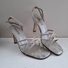 Carvela silver glitter for sale  CHELTENHAM