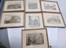 Lot tableaux gravures d'occasion  Bardos