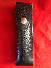 GALL'S Pepper Spray/Mace Holder - G4156W - Basketweave de couro preto - Usado comprar usado  Enviando para Brazil