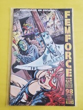 Femforce # 98 / Capa Guilhotina Bondage / Selada com Cartões de Arte / 1996 - Selada comprar usado  Enviando para Brazil