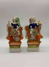 Antique staffordshire figures for sale  HALIFAX