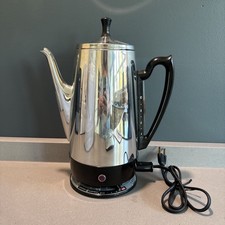 Cafeteira vintage Percolator General Electric GE imersiva 10 xícaras. Fabricante comprar usado  Enviando para Brazil