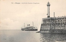 Cpa dieppe arrivée d'occasion  Rioz