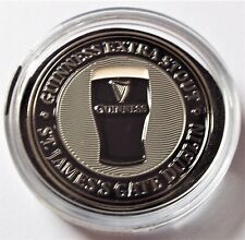 Moeda irlandesa colecionável GUINNESS edição oficial em perfeito estado em cápsula pint of Stout comprar usado  Enviando para Brazil