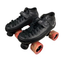 Patins Mota Metcon Boss NXT Roller Derby preto Twister Wheels masculino 8.5 UE 41.5 comprar usado  Enviando para Brazil