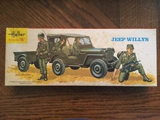 Heller jeep willys d'occasion  Nanterre
