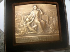 Médaille bronze compagnie d'occasion  Poncin