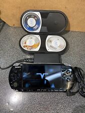 NTSC USA PSP 3001 Preto- Sony Playstation Portátil Com 4 Jogos Testados Funcionando comprar usado  Enviando para Brazil