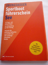 übungsbogen sportbootführers gebraucht kaufen  Heusweiler