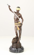 Bronzeskulptur david fabrig gebraucht kaufen  Markt Schwaben