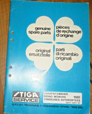 Stiga service spare d'occasion  Expédié en Belgium