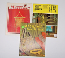 Vintage macrame plant for sale  San Antonio