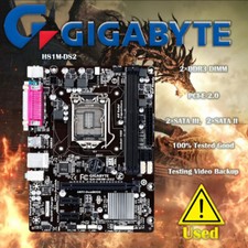 Placa-mãe Gigabyte GA-H81M-DS2 H81 DDR3 16GB LGA 1150 usada, usado comprar usado  Enviando para Brazil