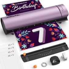 Máquina laminadora de apresentação de escritório 11x17 com folha de laminação A3/A4/A5 3/... comprar usado  Enviando para Brazil