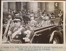 Fotografia mussolini hitler usato  Italia