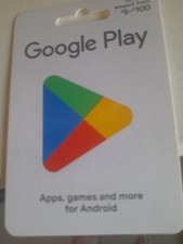 Google play 100 for sale  ROWLEY REGIS