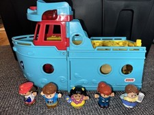 Usado, Little People barco amizade navio de cruzeiro pescador preço luzes som pessoas extras comprar usado  Enviando para Brazil