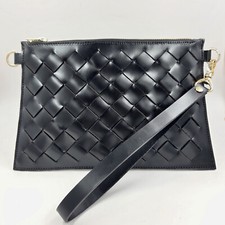 Pochette pelle intrecciata usato  Ravenna