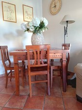 4 tavoli allungabili sedie usato  Roma