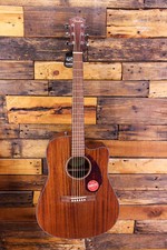 Guitarra elétrica acústica cetim Fender CD-60SCE todo em mogno edição limitada comprar usado  Enviando para Brazil