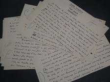 Jean richepin manuscrit d'occasion  Fondettes