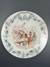 Assiette parlante ancienne d'occasion  Saint-Lambert-du-Lattay