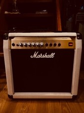 Raro Marshall AVT20X Valvestate 20W combo amplificador edição limitada branco Torex comprar usado  Enviando para Brazil