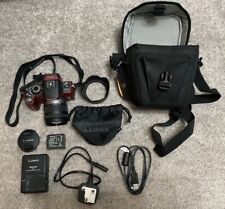 Red panasonic lumix for sale  CORSHAM