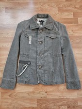 Blazer utilitário vintage Y2K Diesel feminino lona algodão botão para cima tamanho M comprar usado  Enviando para Brazil