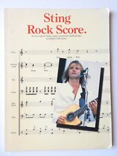 Sting rock score for sale  WOLVERHAMPTON