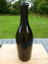 Bouteille epaisse noir d'occasion  Querrien