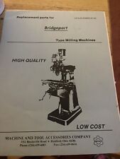 Replacement parts manual for sale  Chouteau