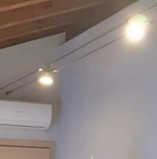 Illuminazione binario faretti usato  Zandobbio