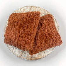 Pair shaggy throw for sale  Hilmar