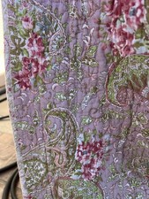Colcha de algodão reversível estampa paisley tamanho completo cottage core fazenda francesa comprar usado  Enviando para Brazil