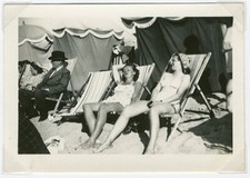 Photo Argentique Amateur Chaise Longue Plage Snapshot Vers 1930/40 comprar usado Photo Argentique Amateur Chaise Longue Plage Snapshot Vers 1930/40 comprar usado  Enviando para Brazil